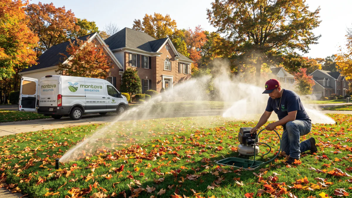 Sprinkler Blowout Cost in Aurora & Naperville: 2026 Price Breakdown
